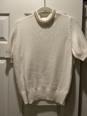 Ann taylor cream sweater